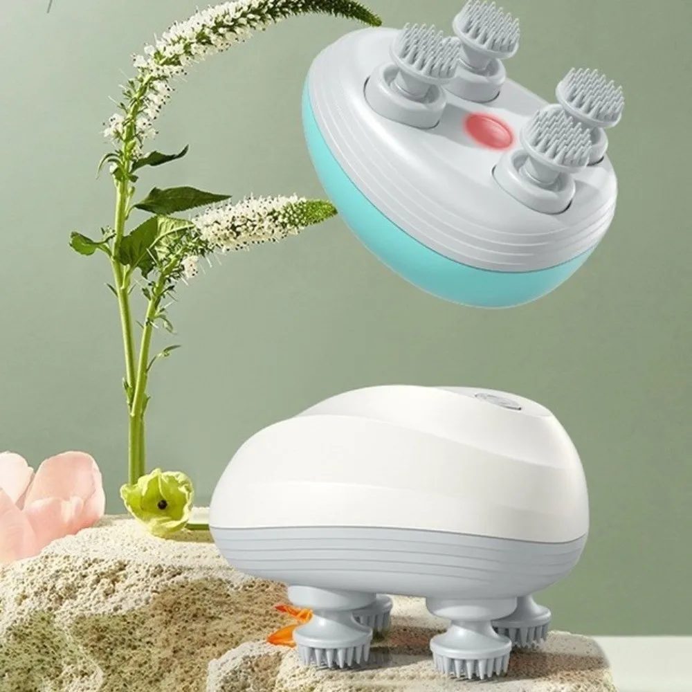 

Waterproof Electric Head Massager Deep Tissue USB Rechargeable Head Massage Machine Intelligent Ergonomic Massage Instrument