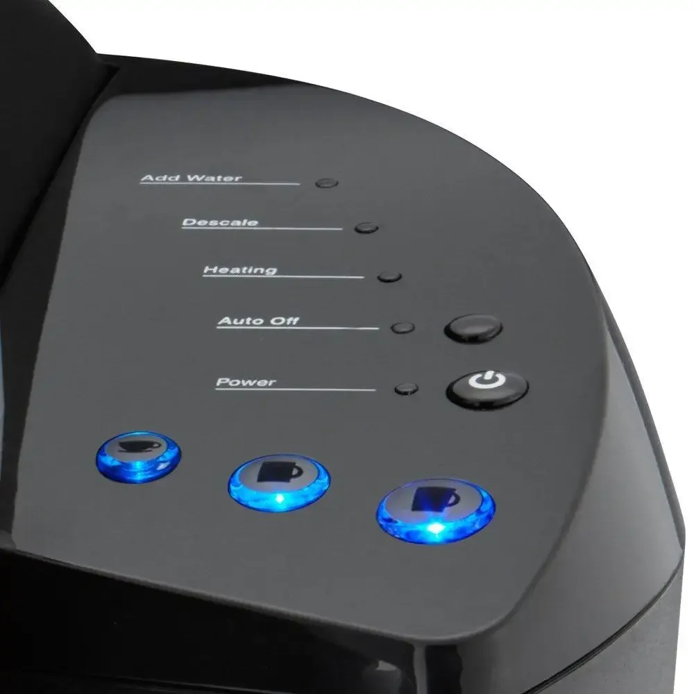 All Purpose Coffee Maker 6 8 10 oz Brew Coffee Tea Hot Cocoa Iced Beverages Removable Water Reservoir Auto Off Drip Coffee