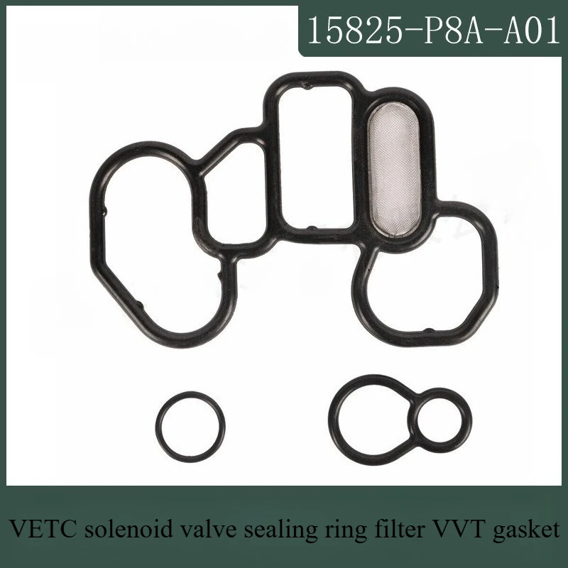 

15825-P8A-A01 15825P8AA0 Vacuum cylinder cover VTEC solenoid valve sealing ring filter screen for Honda Acura Odyssey Accord