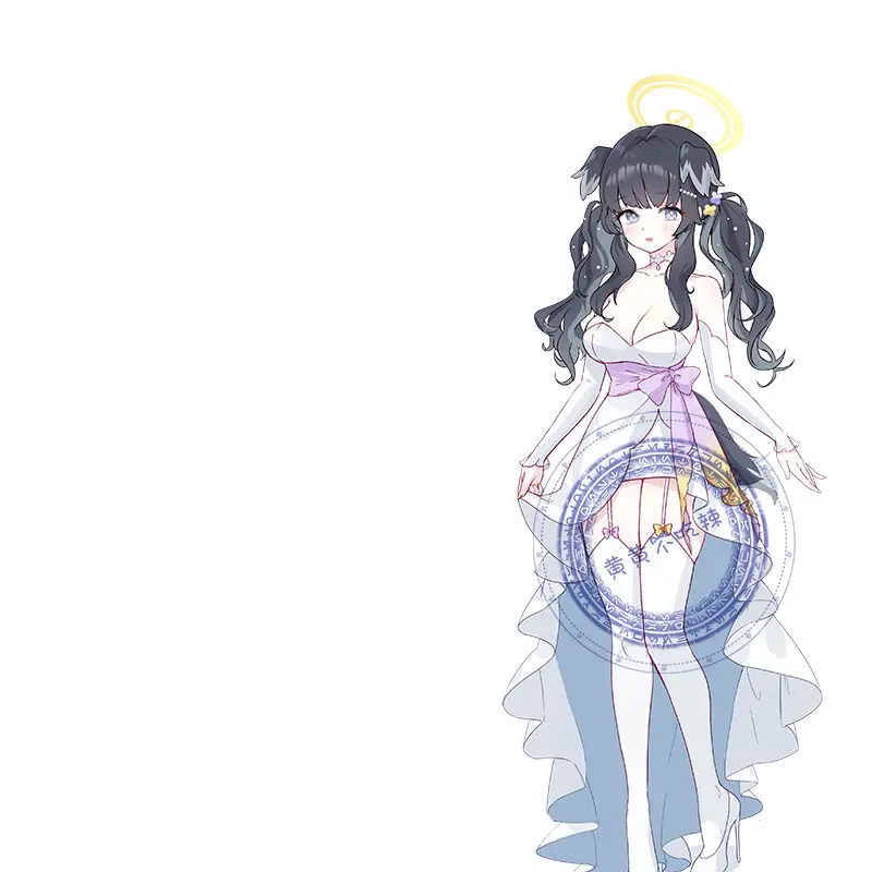 Nuevo archivo azul Ushio Noa acrílico señal de pie Anime lindo adorno de Navidad de dibujos animados originalidad personalidad soporte acrílico