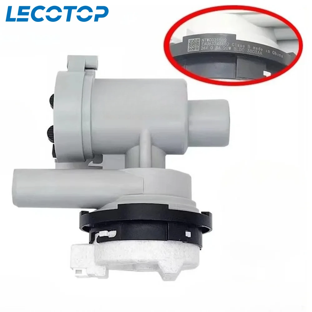 

New AHA75693501 EAU63743802/EAU63743805 Drain Pump Assembly For LG Washing Machine Drainage Motor Washer Parts