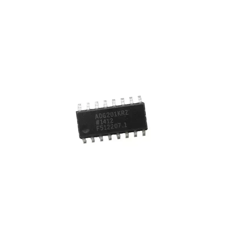 ADG201 ADG201AKR ADG201AKRZ analog switch IC brand new original SOP16 LC2MOS Quad SPST Switches SPST, 1 Func, 1 Channel