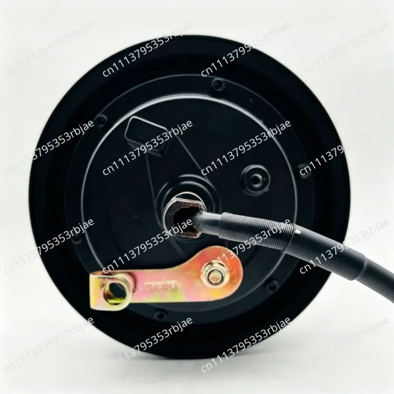 Electric tricycle wheel hub motor unilateral shaft drum brake motor 10 inch