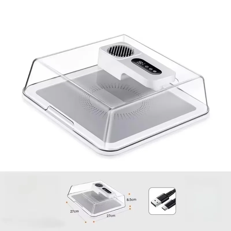 Type‑C Charging Ultra‑Fast Frozen Food Defrosting Box Plate for Meat Seafood Quick Fresh Recovery