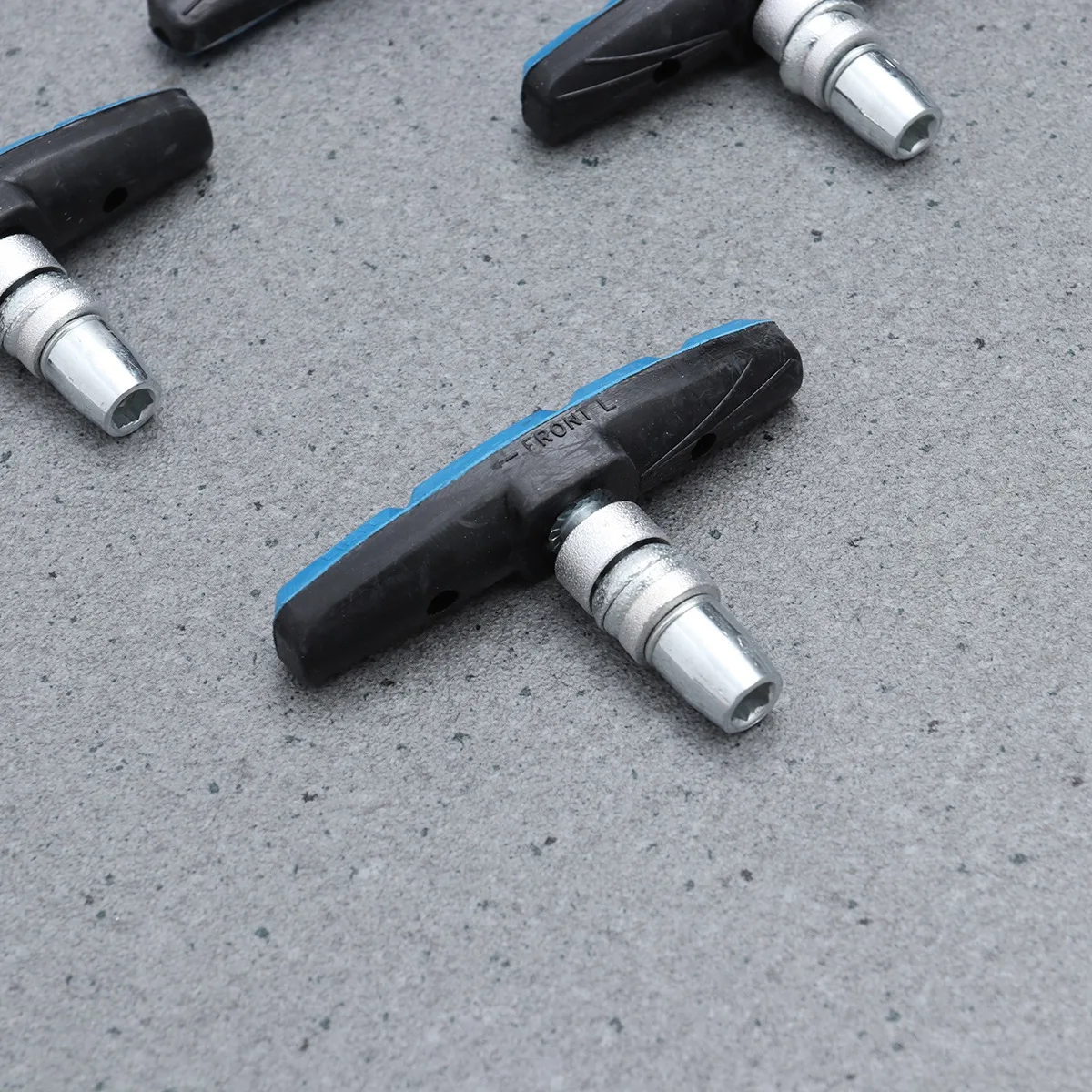 

Pads Road Bike Mountain Replacement Durable Rubber Stainless Steel Non-Slip Strong Friction Easy for