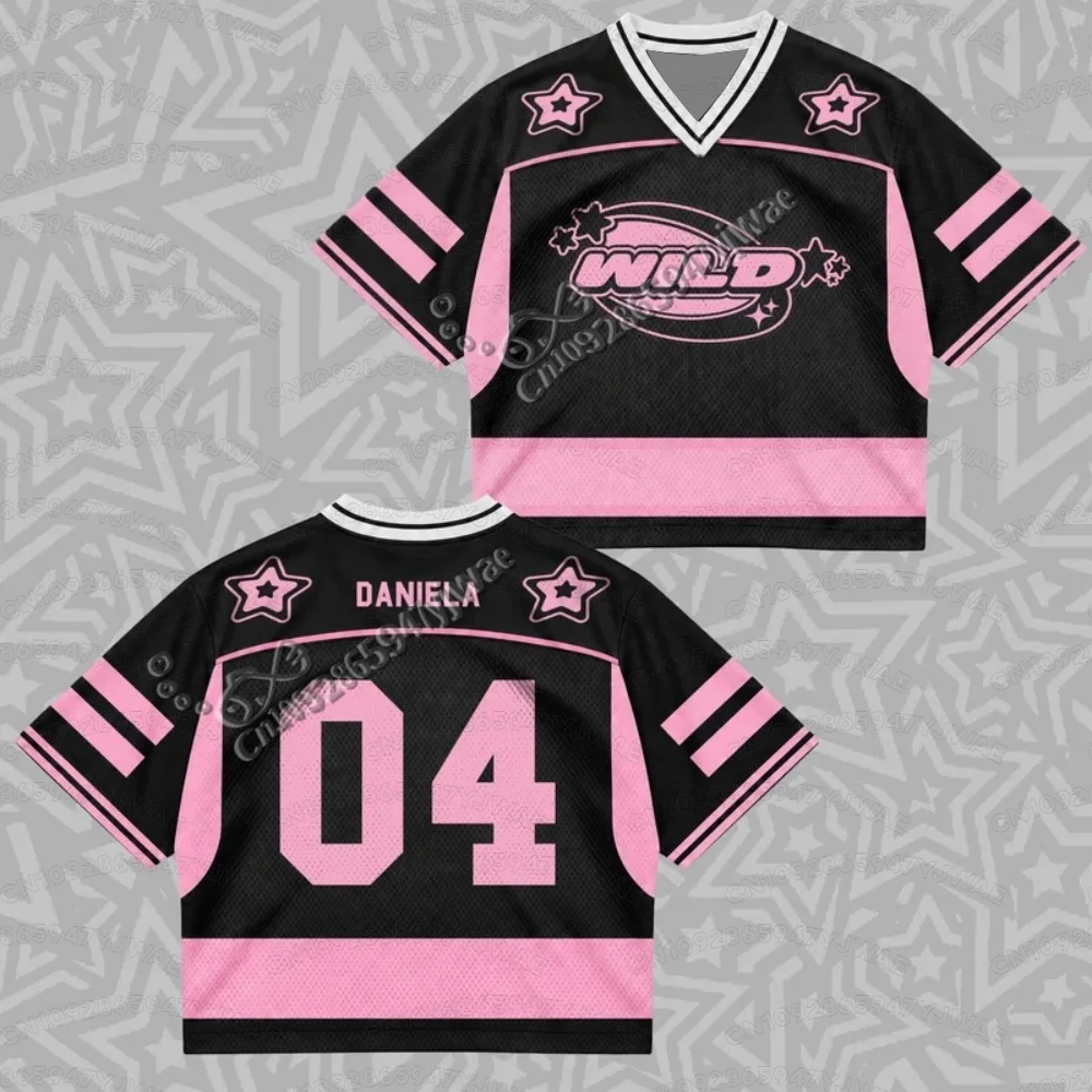 Men Women's Katseye Manon Sophia Fans Jersey T-Shirt Ethereal Animal Eyekons Club All Members Pastel Coquette Tee Men Hoodies