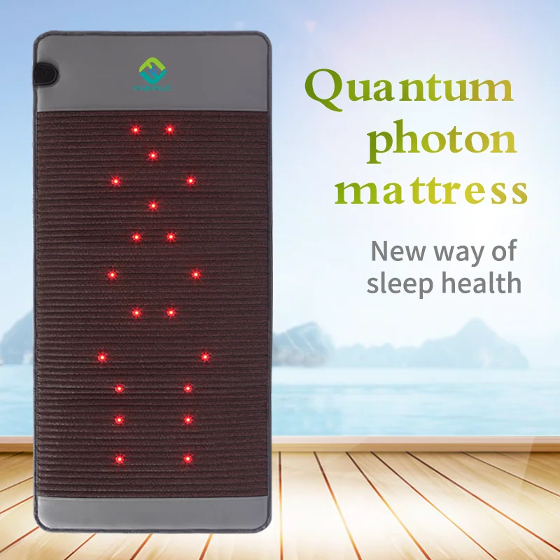 

PEMF tourmaline far infrared rays negative ion mattress infrared led therapy pad for sleep improving