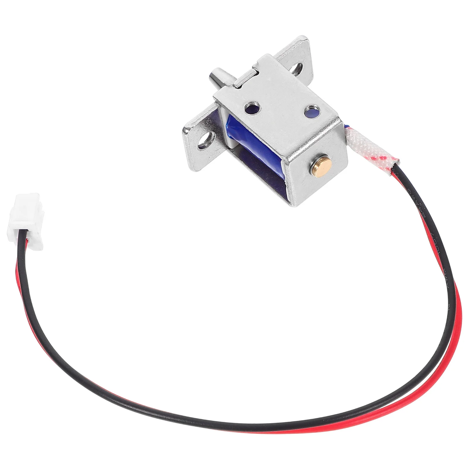 

Electric Miniature Solenoid Lock Push Pull Type Cabinet Drawer Door 4.5mm Travel Magnetic Lock Linear Solenoid Electromagnet