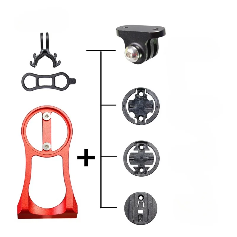 Bicycle Computer Camera Holder Aluminum Alloy Bike Handlebar Mount Equipment Mountain Road Cycling Bracket image 3
