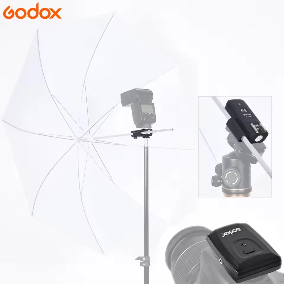 Godox CT-16 16 Channels Wireless Radio Flash Trigger Transmitter Receiver Kit for Canon Nikon Studio Speedlite Flash Accessories view 5