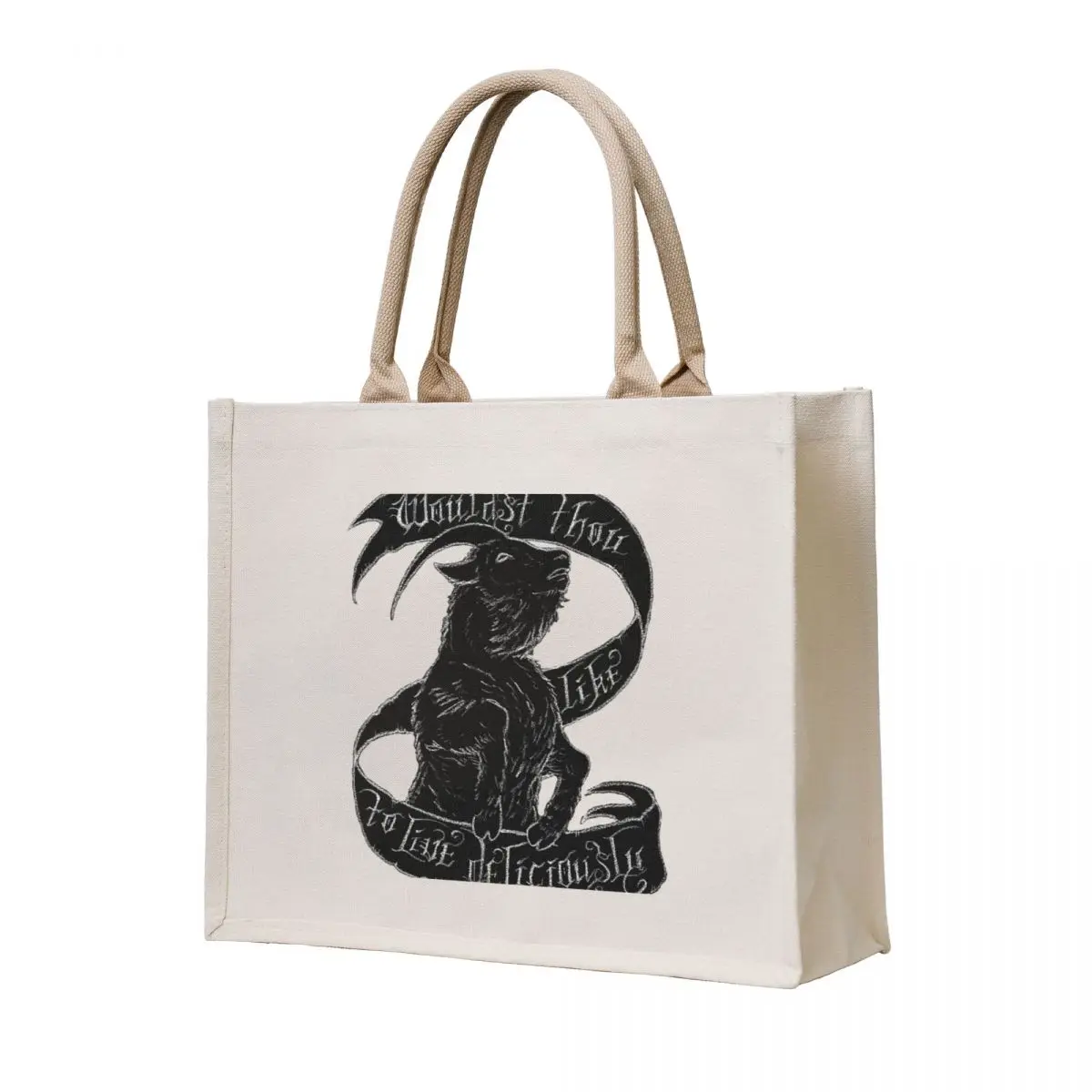 

Black Phillip Tote Bag Handbags women cloth bag woman tote bag
