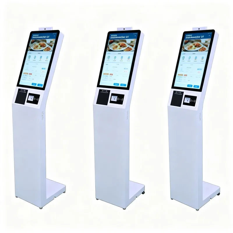 TouchWo/OEM 15.6-32 Inch Capacitive Touch 10 Point Indoor Ticket Machine Kiosk Self Service POS QR Code Payment Android/Windows