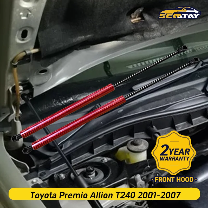 

Амортизаторы капота SEMTAY, совместимые с Toyota Premio Allion T240 2001-2007, подъемные упоры капота, пружинные амортизаторы