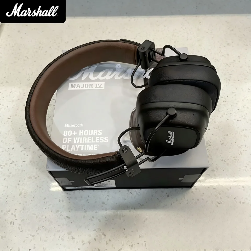 Marshall Major IV 4 Wireless On-Ear Bluetooth Headphones with Deep