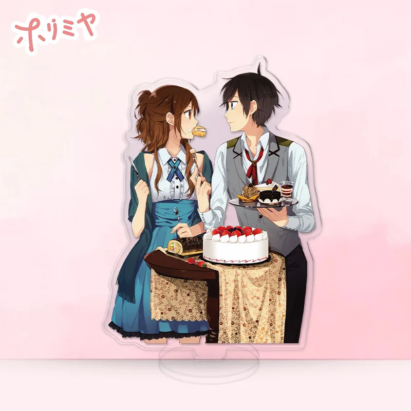 Hori San To Miyamura Kun Horimiya Acrylic Stand Model Plate Decoration Originality Desk Figure Display Couple Products Jewelry view 6