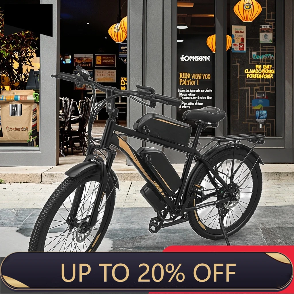 WWE Delivery partner Dual battery electric bicycle 20Ah + 25Ah long battery electric bicycle, electric city bicycle
