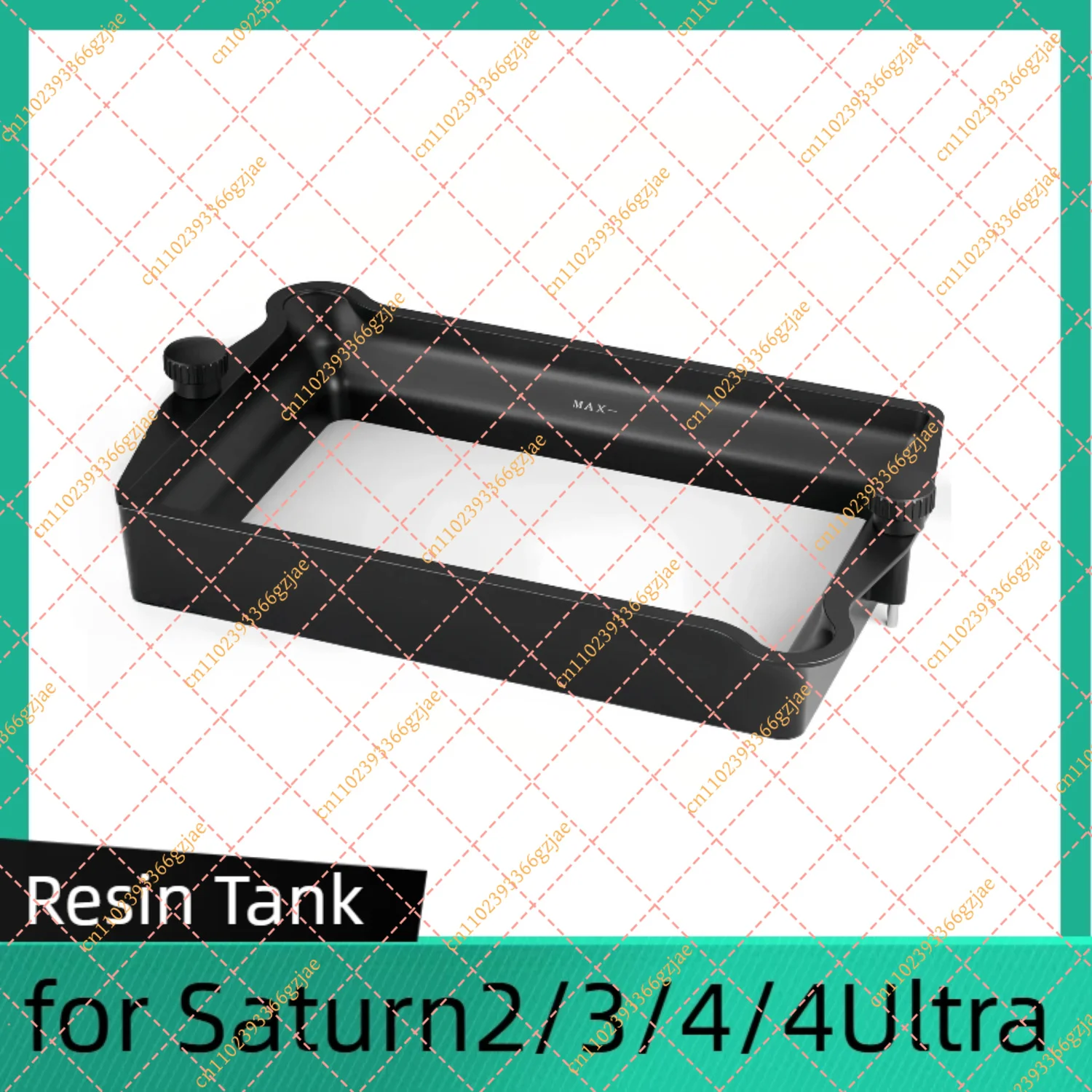 for Elegoo Metal Resin Tank for Saturn 4 /4 Ultra Resin 3D Printer for Saturn 3 Ultra Saturn 2 LCD 3D Printer Accessory