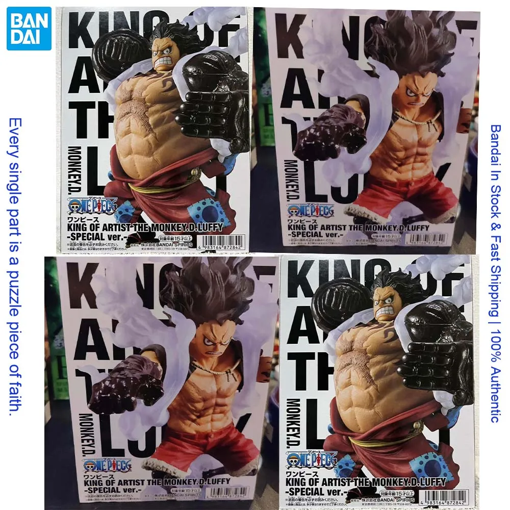 

BANDAI Banpresto One Piece: Фигурка Луффи из серии «Король художников», специальное издание, оригинальная коллекционная фигурка