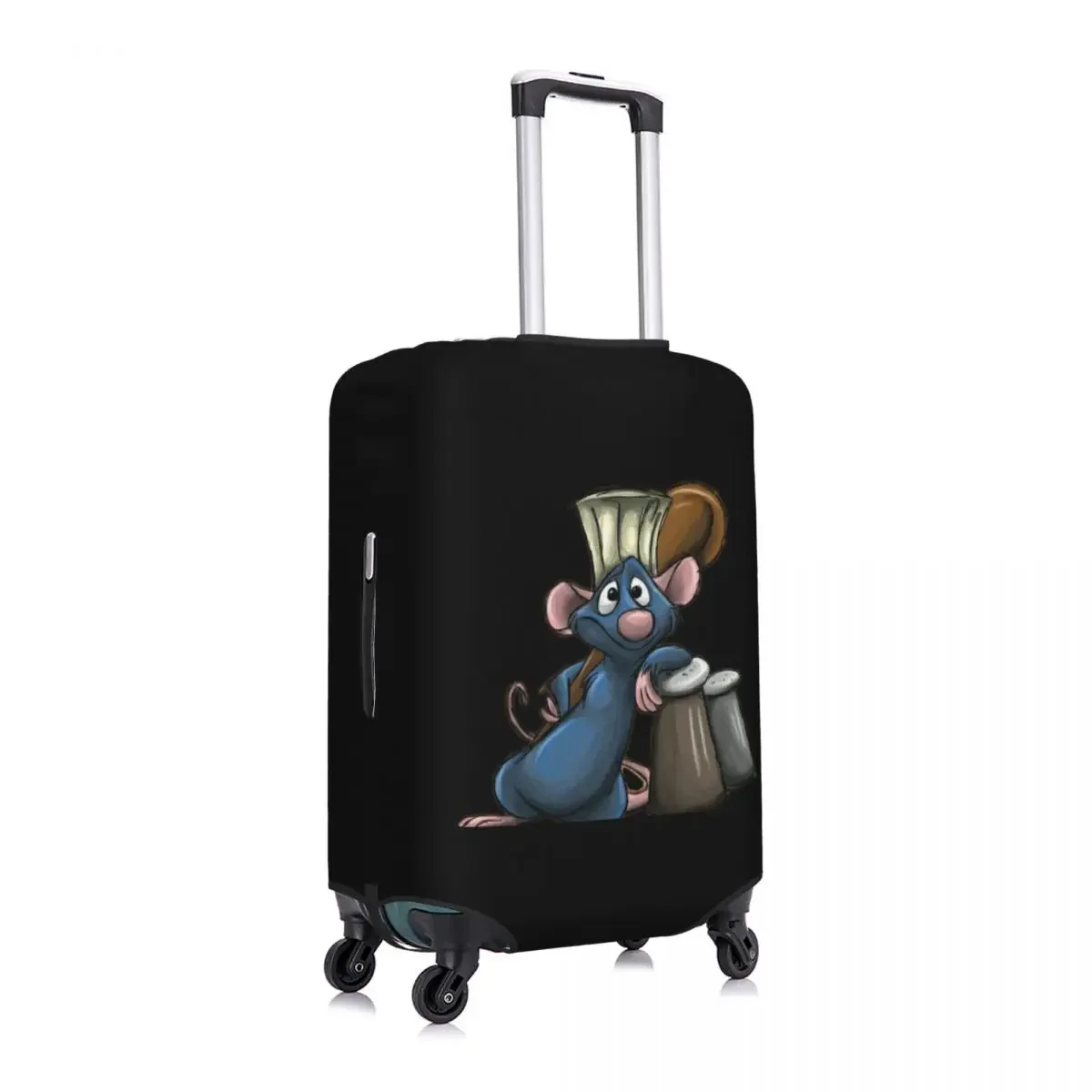 Custom Great Chef Ratatouille Remy Luggage Cover Protector Cartoon Animated Travel Suitcase Protective Cover for 18-32 Inch