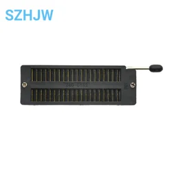 1pcs DIP 40 Pin 40Pin Universal ZIF IC Socket Black