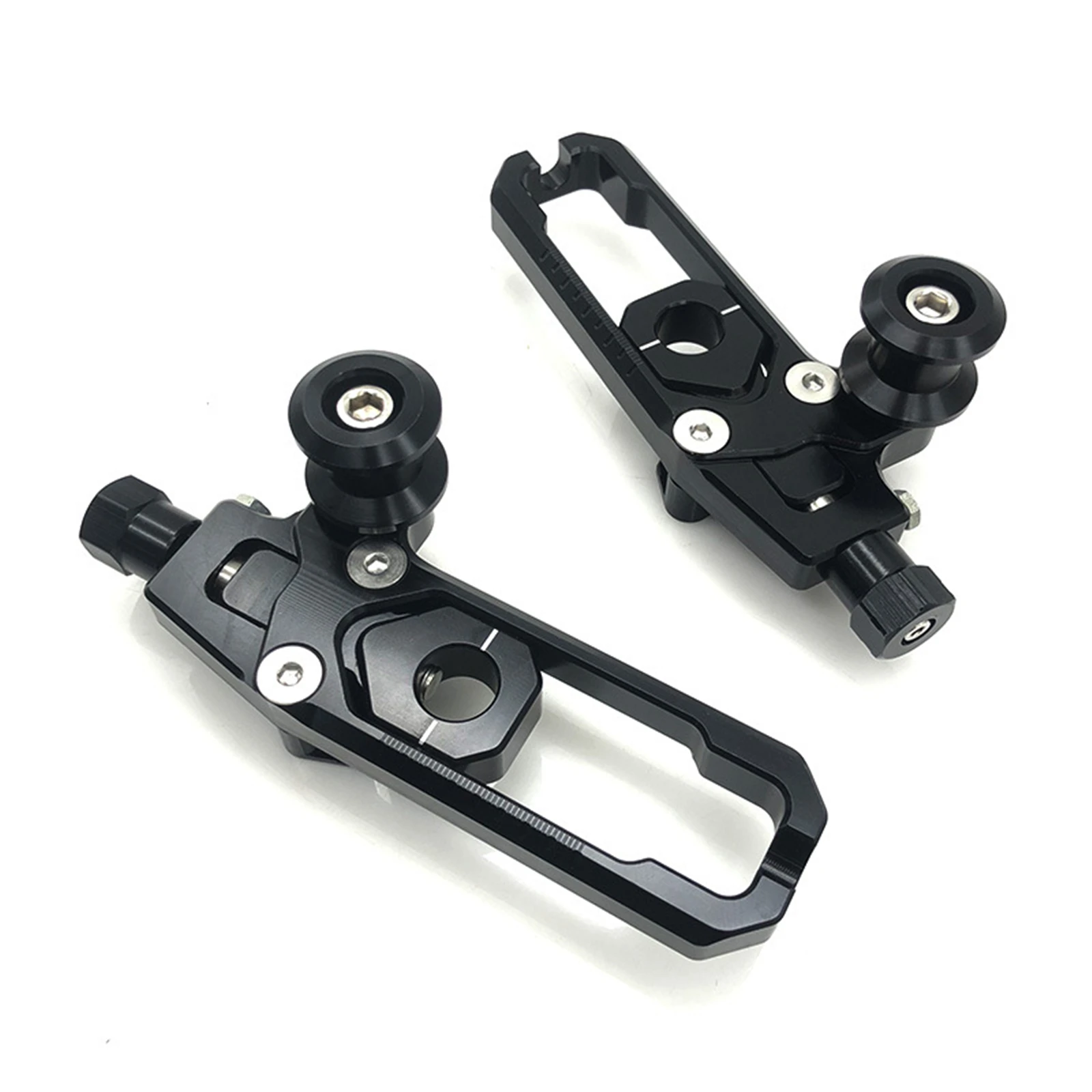 Motorcycle Chain Adjuster Tensioner Swing Arm Spool For YAMAHA MT-15 XSR-155 R15-V3 2017 2018 2019 2020 2021 2022