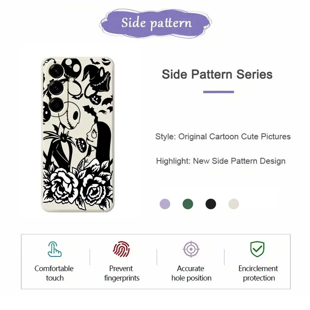 كابوس قبل عيد الميلاد حالة لسامسونج A56 A55 A54 A53 A52 5G A36 A26 A16 A06 A35 A25 A15 A34 A24 A14 A33 A32 A23 A13 حالات