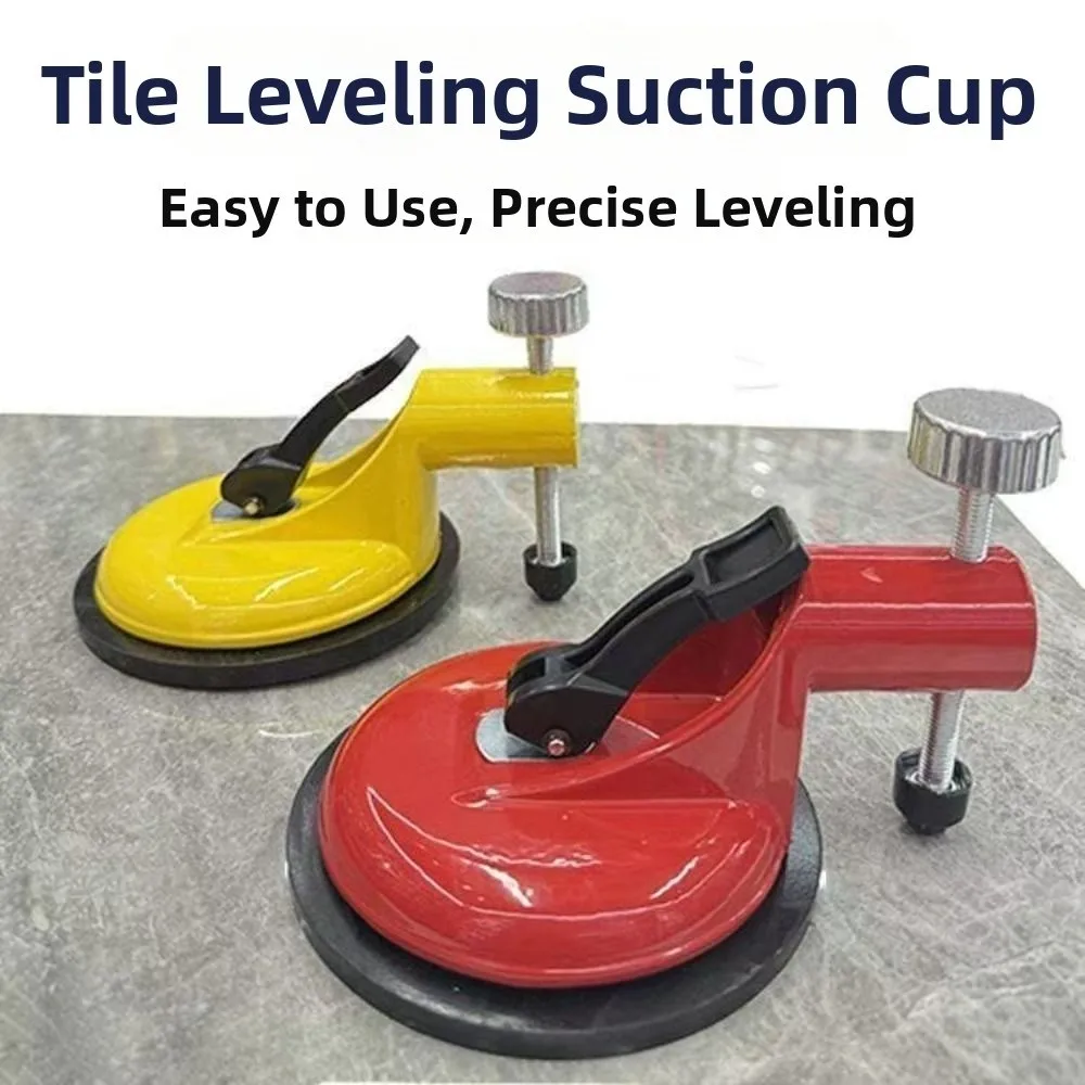 Suction Cup Tile Installation Tools Aluminum Alloy Adjustable Rock Slab Patchwork Leveling Device Auxiliary Ceramic Tile Leveler