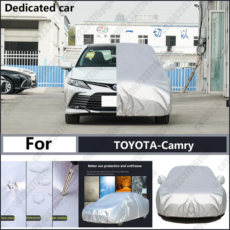 

For TOYOTA-Camry Oxford cloth car cover for sun protection, rain resistance, and all season special car dust cover