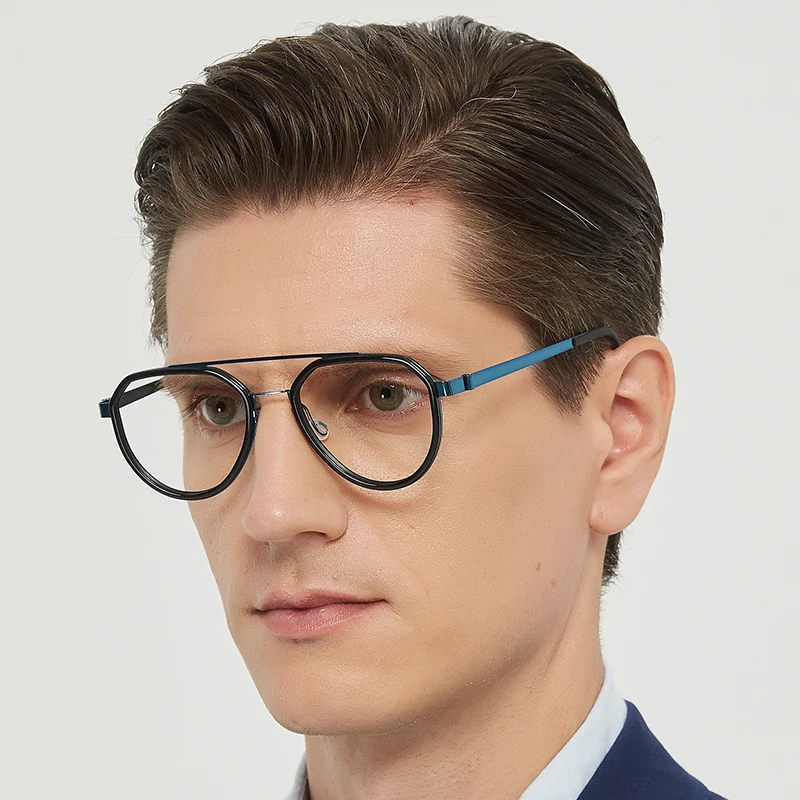 danemark-marque-lunettes-grand-visage-double-faisceau-retro-titane-cadre-ovale-rond-hommes-montures-de-lunettes-femmes-haut-de-gamme-montures-de-lunettes