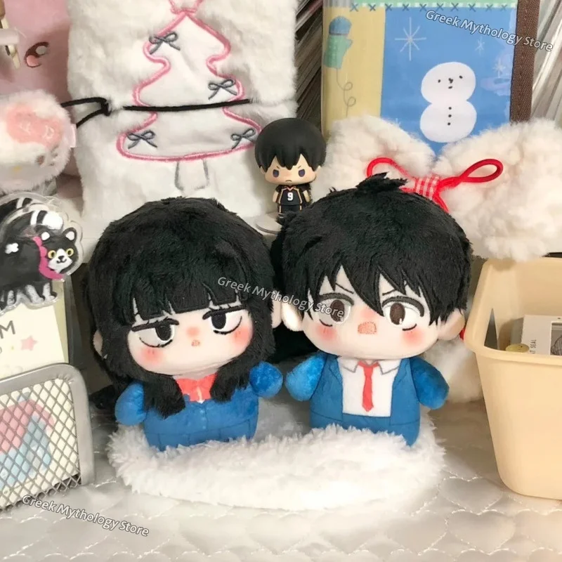 

Новая плюшевая игрушка-кукла по аниме «Кими Ни Тодоке», 10 см, милые мягкие плюшевые игрушки Шота Куробата и Сацуко, декор для комнаты