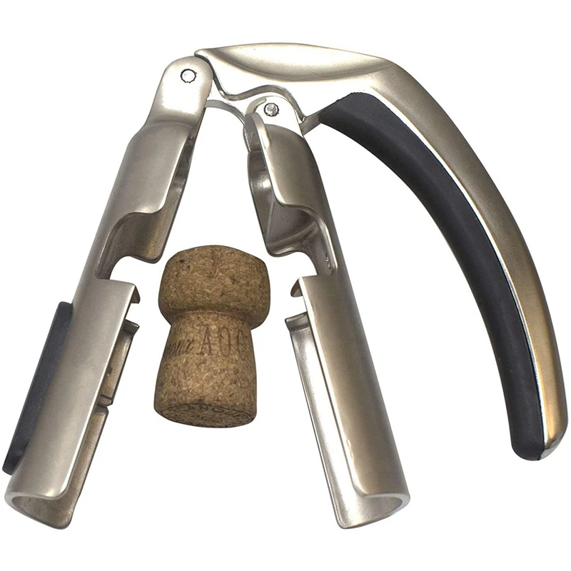 

4X Champagne Bottle Opener Sparkling Wine Cork Puller For Sparkling Wine, Wine Bottle Opener, Wine Cork Puller