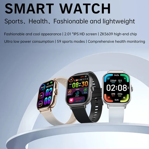 Imagen 2 del producto Xiaomi reloj inteligente 2025 Android regalo Bluetooth llamada Smartwatch 2024 pantalla táctil música Fitness Tracker relojes deportivos + auricular