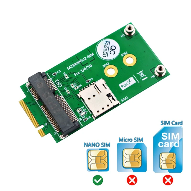 NGFF M.2 B Key Interface To Mini PCI-E MPCIE Wireless Adapter Card For 5G 4G 3G LTE GSM Module