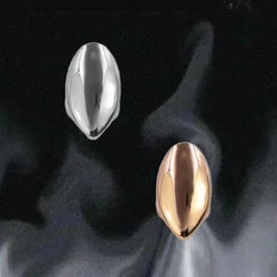 YOUNGX Hip Hop Single Fangs Tooth Grillz Braces Simple Glossy Teeth Caps For Women Men Jewelry Cosplay Party Gift