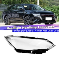 For Dongfeng Aeolus Yixuan Max 2021 2022 2023 Auto Accessories Polycarbonate High Gloss Fully Transparent Headlight Dust Cover