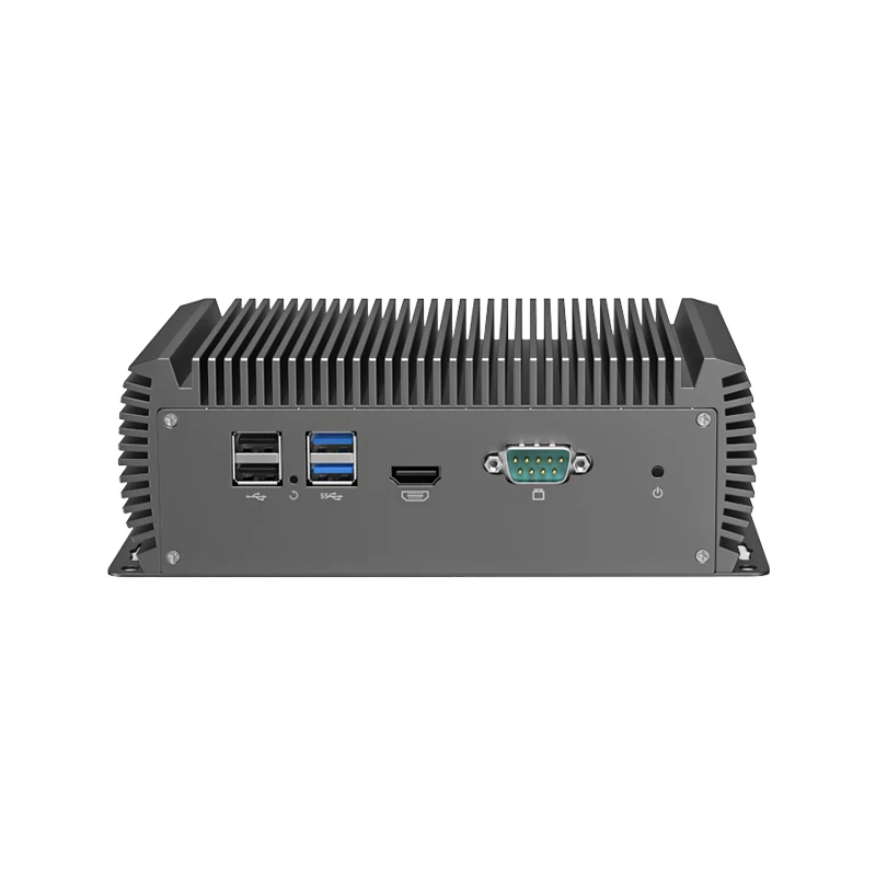 IKuaiOS Firewall tanpa kipas 6x2.5GE, Whiskey Lake Intel Core i3 8145U kompatibel mikrofon Pfsense OpenWrt G24 1528NP-E3