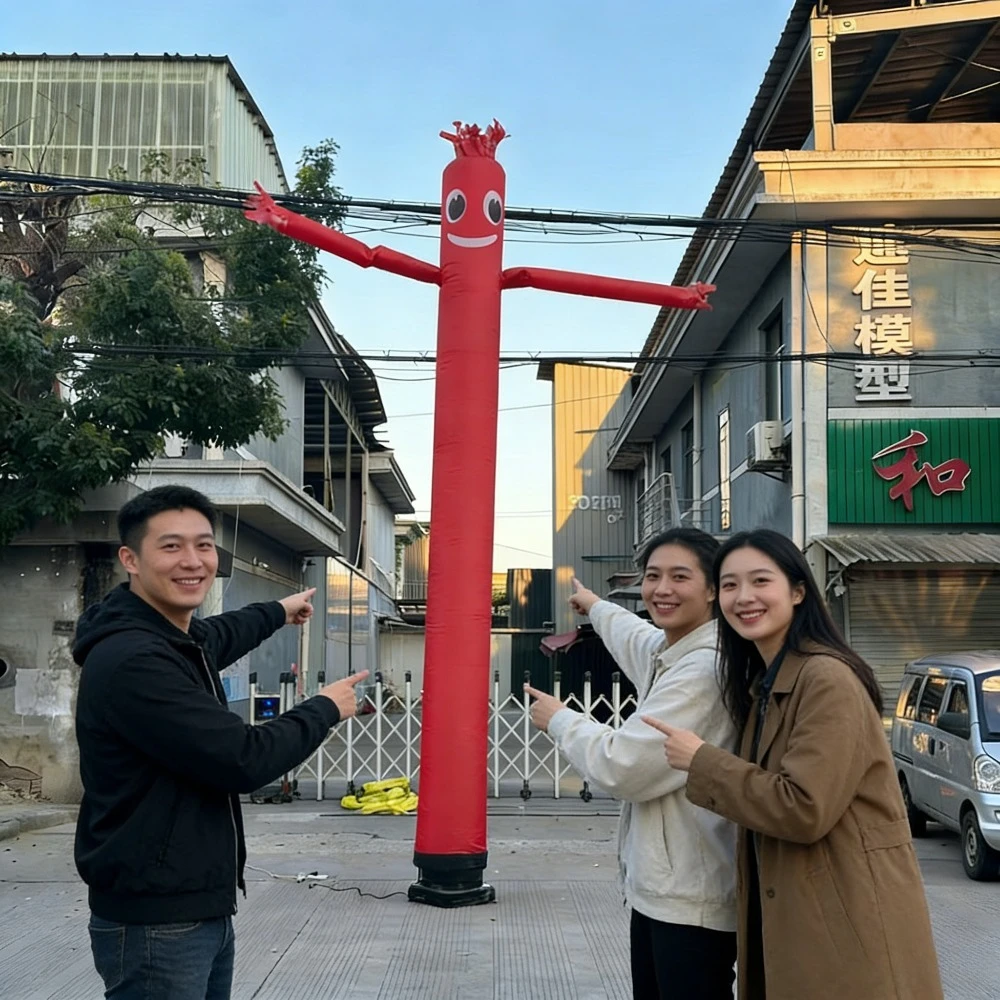 

Надувной танцующий человечек-волновщик для наружной рекламы (без вентилятора)