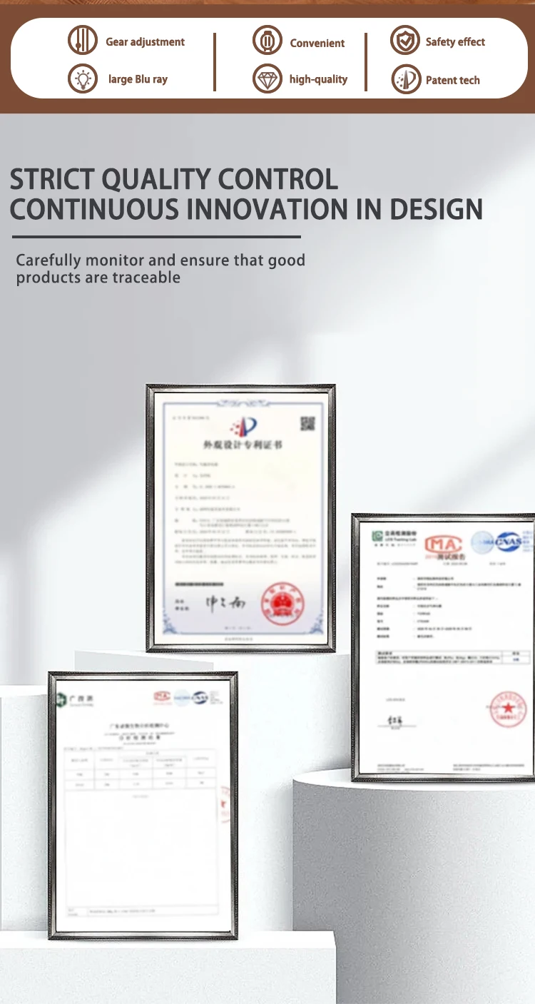 Iteracare DS-808 1200 W Hochfrequenz-Terahertz-Heiß- und Kaltluft-Premium-Blasmaschine, elektrische Heizung, Wellen-Zellenlicht-Massagegerät – Detail 2