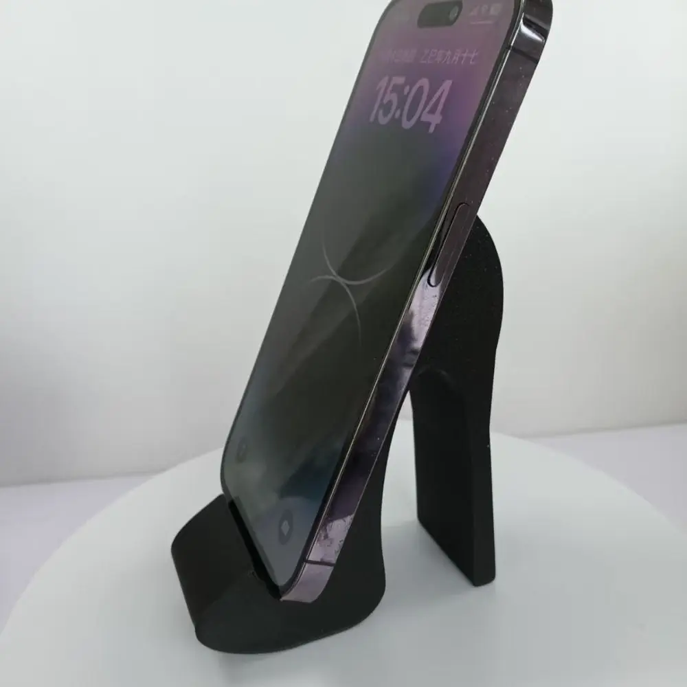 3D Printed High-Heel Phone Stand Creative Universal Desktop Mobile Phone Holder Multi-functional Kawaii
