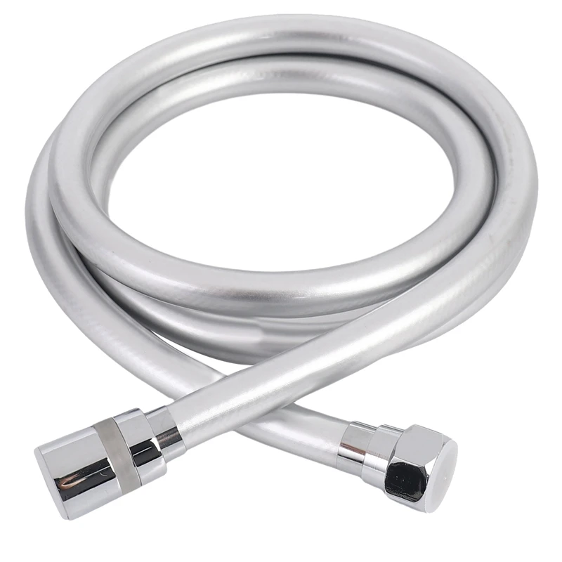 Tubo flessibile per doccia liscio Anti-avvolgimento in PVC ad alta pressione per soffione doccia portatile da bagno tubo flessibile per doccia