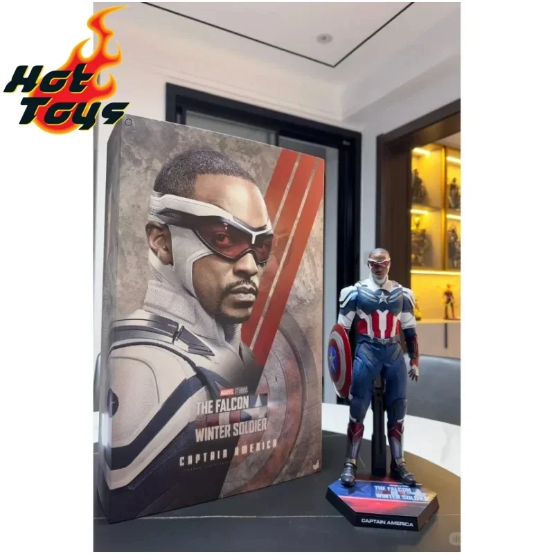 

HOTTOYS HT 1/6 TMS040 Marvel Falcon&Winter Soldier Captain America Falcon 3.0 Action Figure Model Toy Gifts