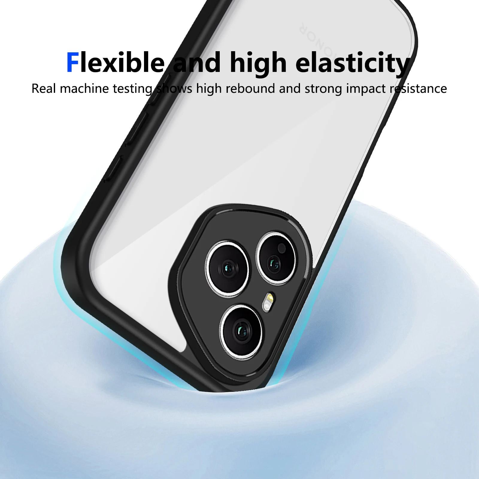 Honor 400 Pro DNP-NX9 حافظة وسادة هوائية مقاومة للصدمات من السيليكون غطاء خلفي شفاف غير لامع حافظة هاتف صلبة لهاتف Honor 400 Pro 2025 #4