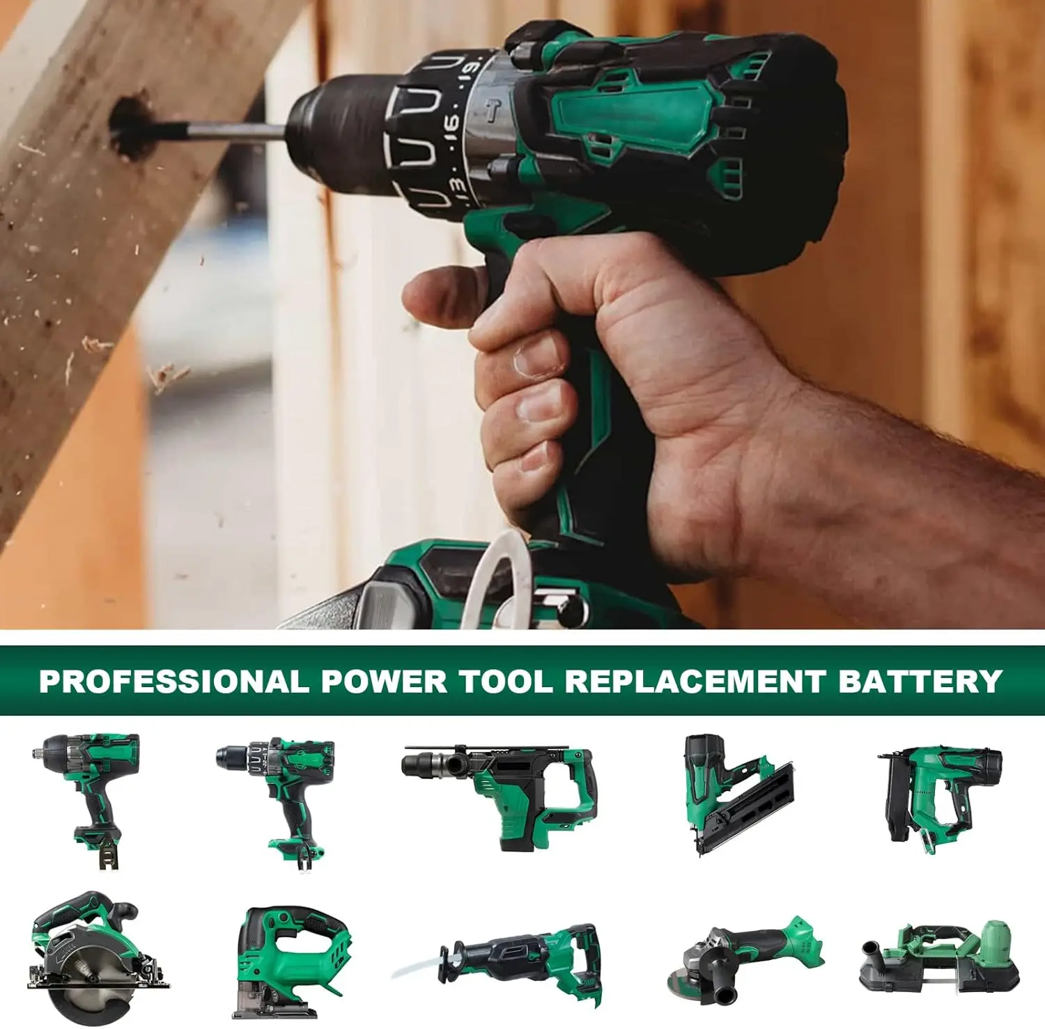 1/2/4Pcs 7.0Ah Li-on BSL1830 Replace for Hitachi 18V Battery Pin BSL1815X EB1814SL DS18DSAL 330139 Suit for Drill Cordless Tool