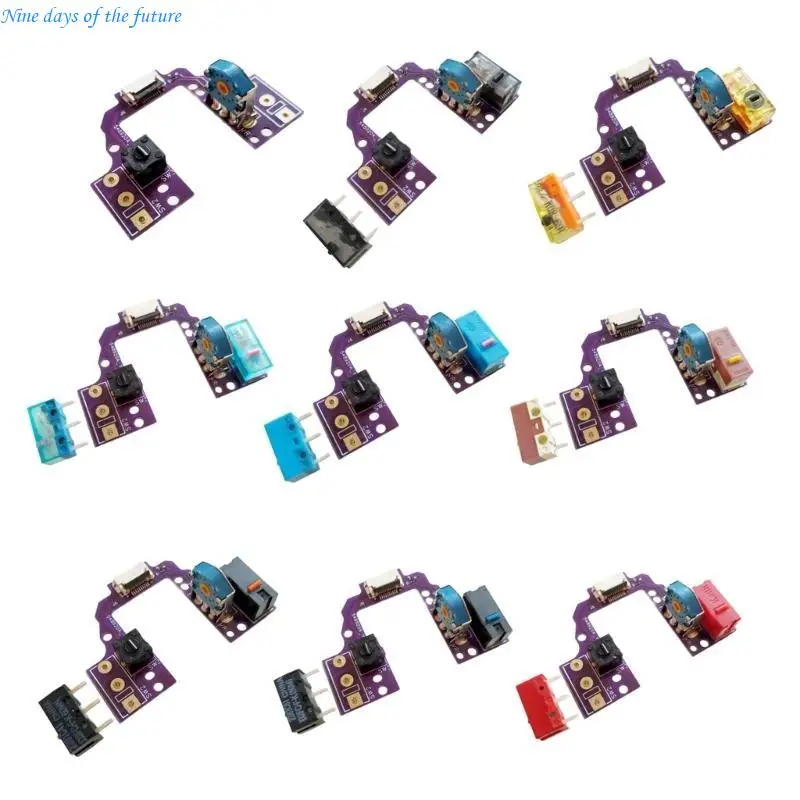Top Mouse Motherboards Button PCB Board With Micro Switches for GProX Superlight2 Mouse Repair Part E65A