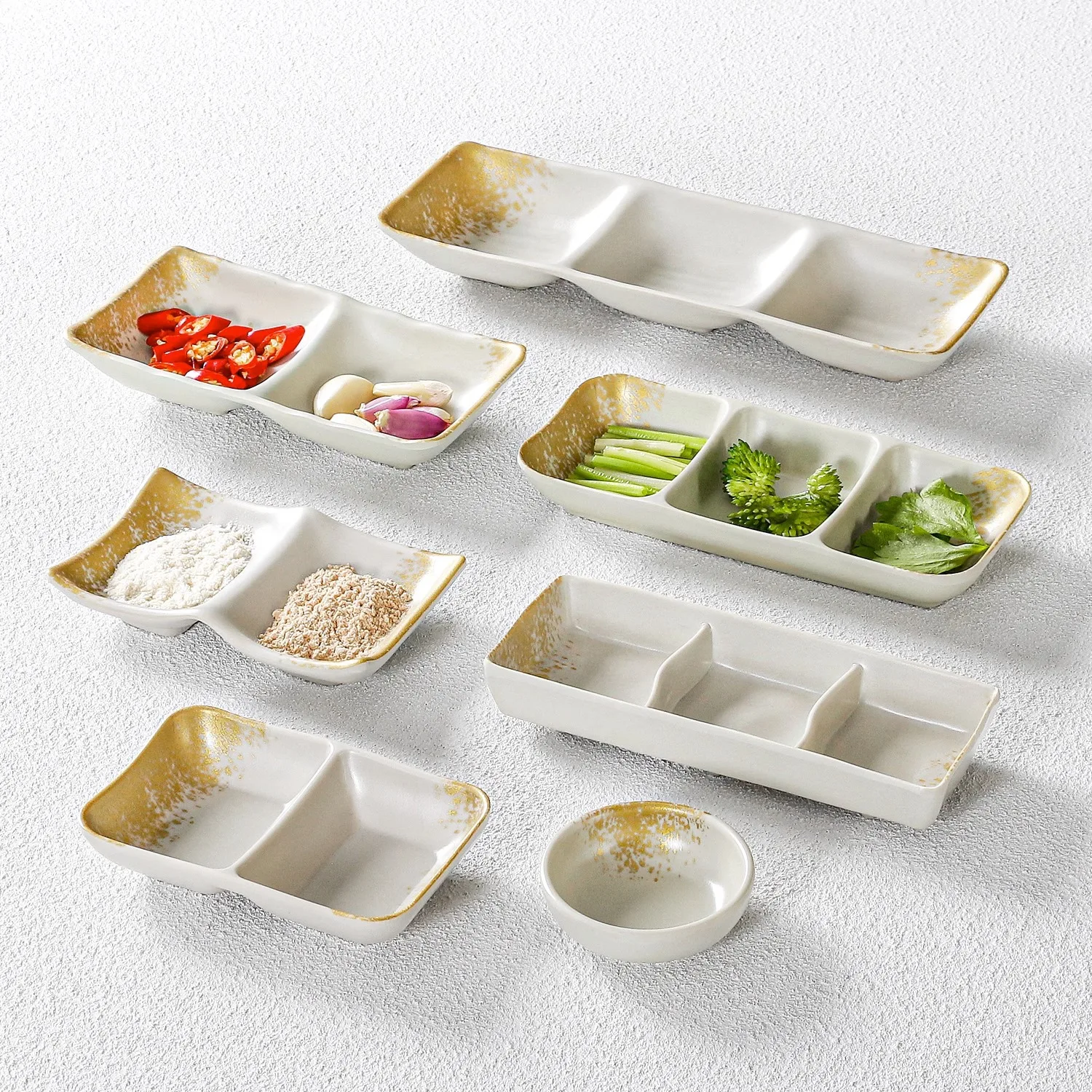 Блюдо для меламинового соуса с китайским узором, горячий горшок, тарелка для приправ, красивый соевый уксус, миски для приправ, кухонные аксессуары