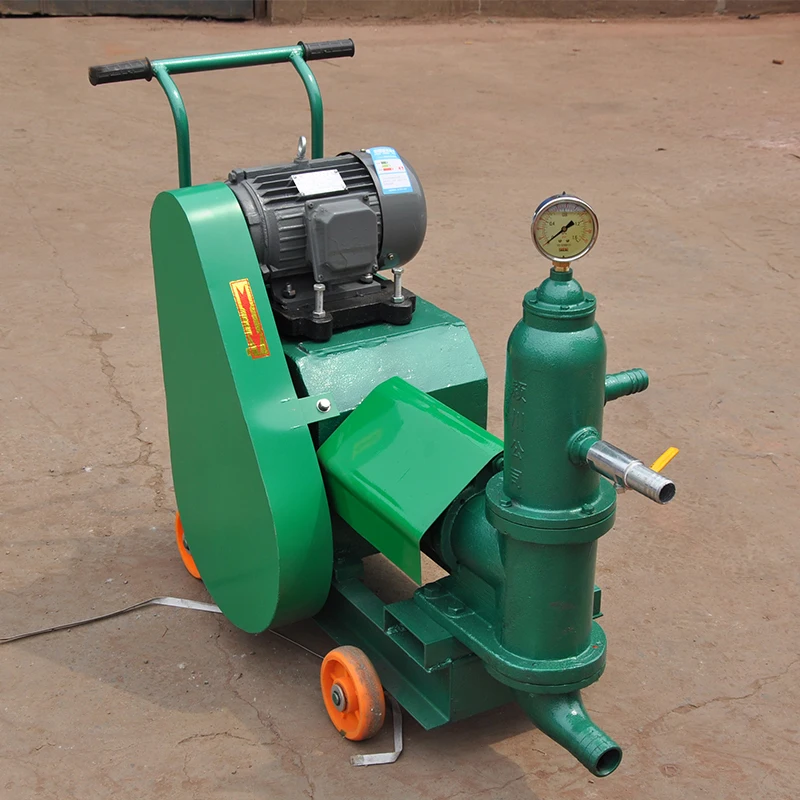 Portable Manual High Pressure Sand Cement Mortar Grout Spray Pump Machine with Best Price for Sale view 3