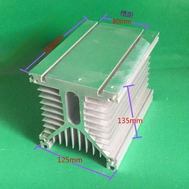Spot aluminum profile MTC IGBT module combination Y-type 150120135 SSR three-phase solid state air-cooled heat sink plate