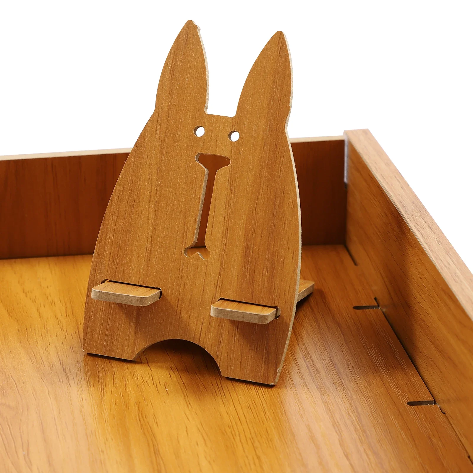 Computermonitorständer, Computerständer mit abschließbarer Schublade, Monitorständer