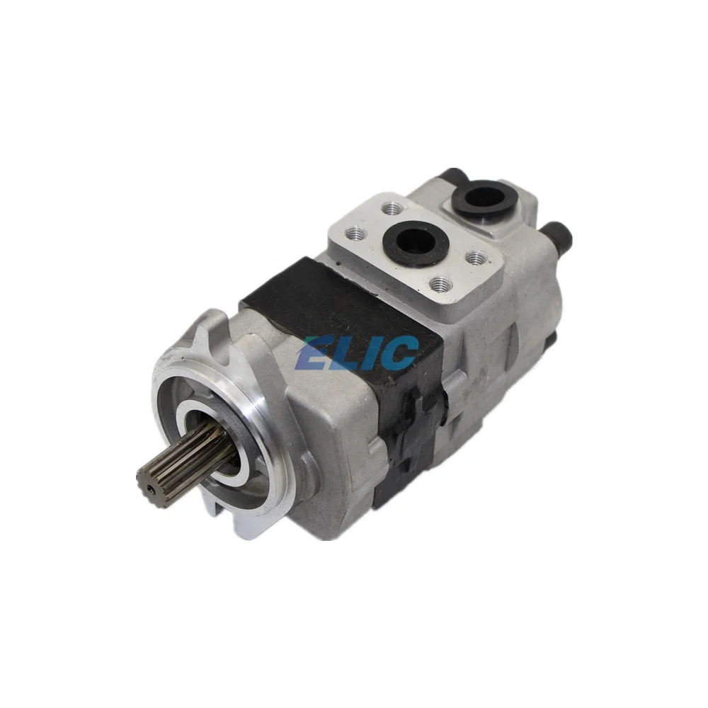 excavator forklift road roller loader SHIMADZU single double triple hydraulic gear pump transmission oil pump