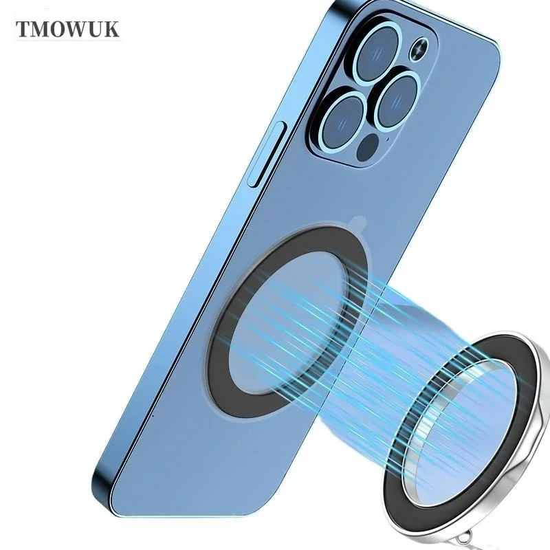 For OPPO Reno 6 12 10 Pro Find N X3 X8 Ultra For Magsafe Magnetic Metal Ring Sticker Qi Wireless Charging